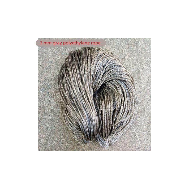 2.7--3.5毫米绳子尼龙绳打包绳帐篷绳胶丝绳塑料绳晒烟绳爬藤绳