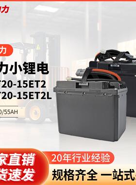 中力EPT20-15ET2EPT20-15ET2L叉车24V40AH55AH搬运车免维护锂电池