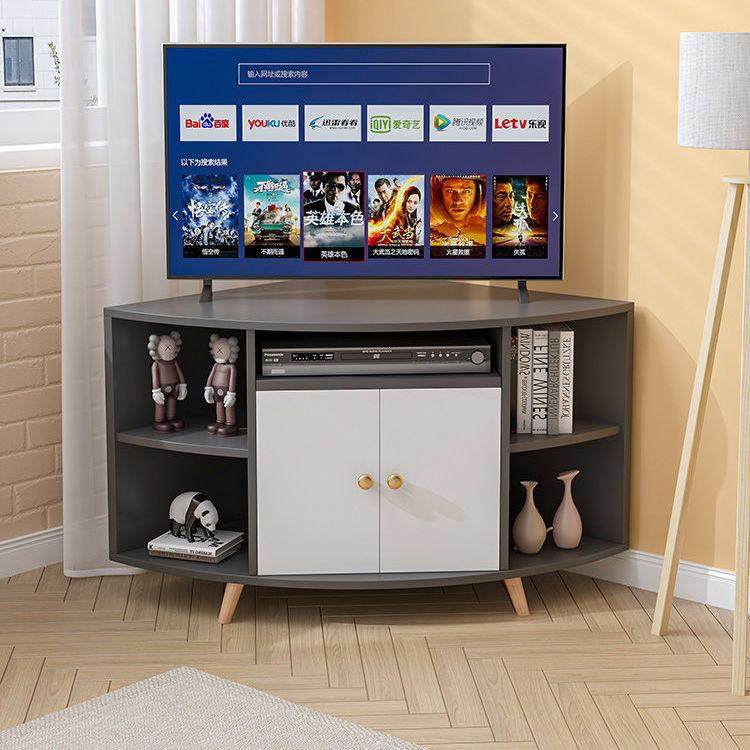 墙角简约现代转角柜边柜拐角经济型三角电视柜墙角直角电视柜组合,住宅家具,角柜,淘宝优惠券,粉丝福利购,淘宝优惠卷