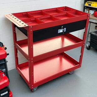 工业级重型超大三层工具车零件小推车车间装配周转搬运置物架