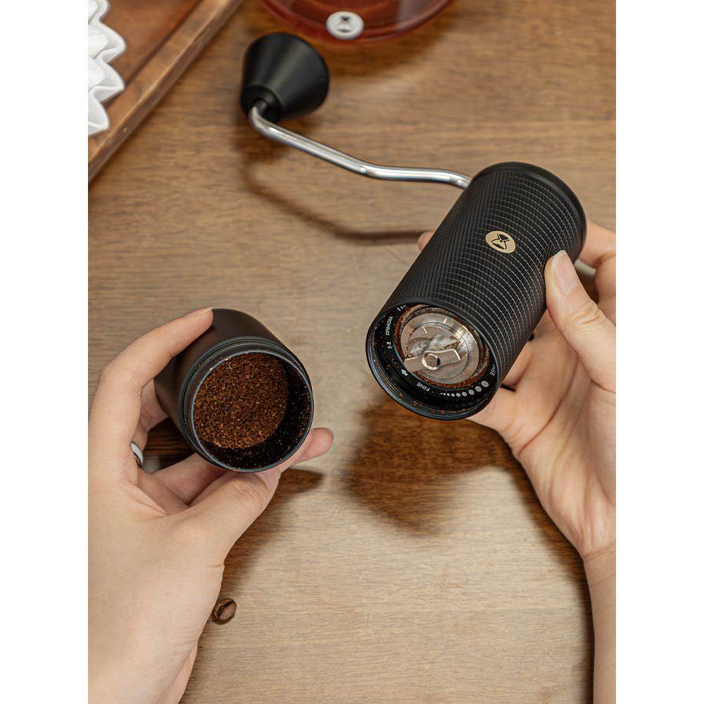 新产品|泰莫栗子C5手摇咖啡豆研磨机手摇咖啡研磨机家用手摇意大