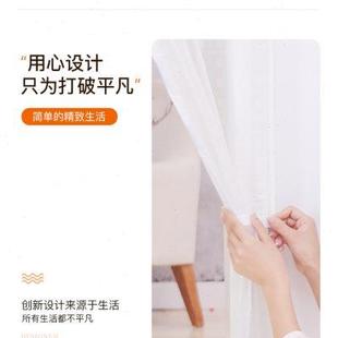 加厚保暖防风家用防寒隔断挡风门帘方便收纳 空调门帘磁性自吸冬季