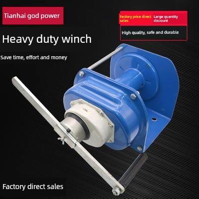 重型绞车手动绞车手动绞车带制动器的自锁手动绞车1吨2T3T