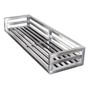 不锈钢窗台置物架花架室内置物架厨房悬挂阳台栏杆室外晾衣架鞋架