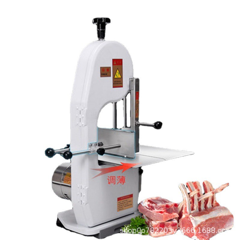 锯骨机切骨机商用台式剁骨锯肉机切割鱼猪蹄牛排骨冻肉机电动