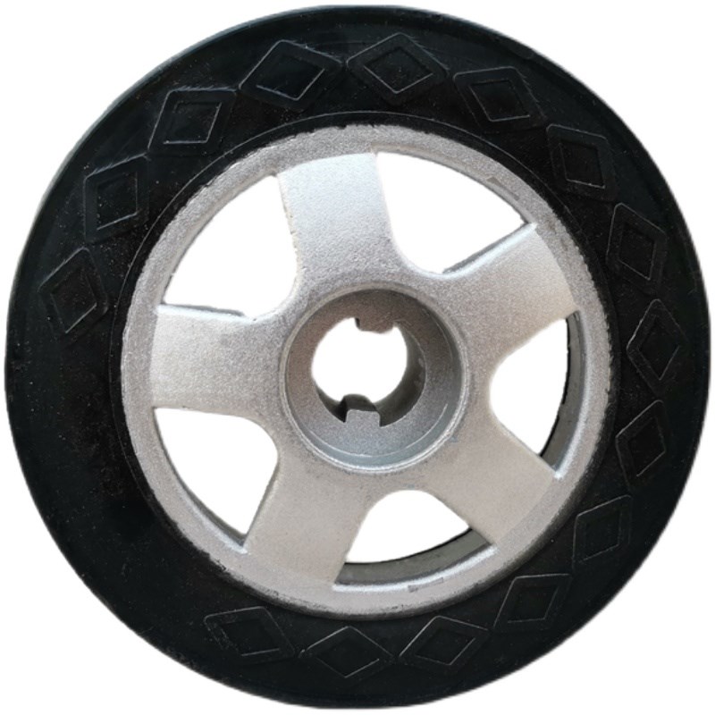 北京华捷盛电动伸缩门铝s芯橡胶机头驱动主动轮塑胶滚针门排从动