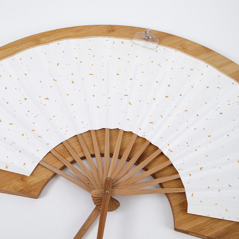 扇子宣纸折扇空白扇面夹板展示架画架固s定架毛笔书法国画绘画手