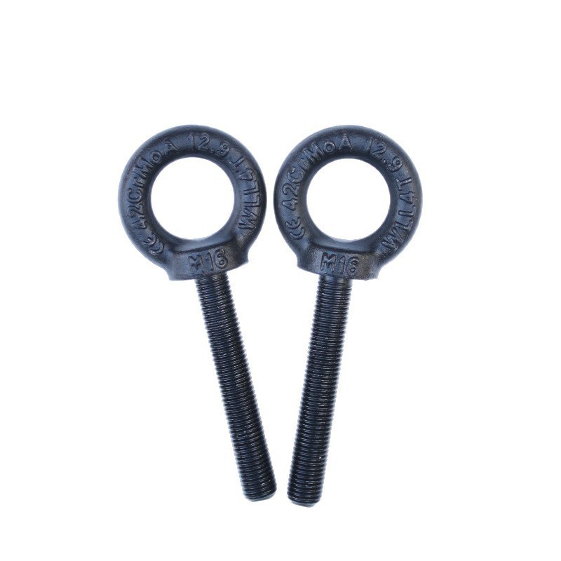 12.9级高强度加长吊环螺丝模具吊环螺栓螺钉吊耳M12MP16M20M24M30