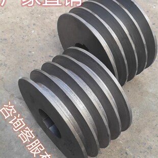 三角皮带轮B型4槽铸铁电机内径键槽轮外径100至500mm四槽Z4B皮带