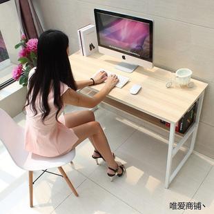 小桌子家用简约办公桌租房简易书桌卧室小型学习写字桌 电脑桌台式