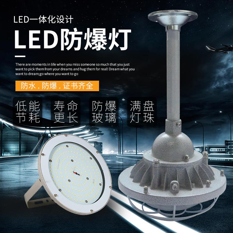 LED防爆飞碟灯防爆灯车间厂房 灯EXIICT6 防尘防水圆形防爆灯网