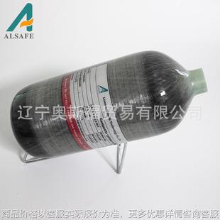 鋁合金內(nèi)膽呼吸器氣瓶 廠家直銷6.8碳纖維氣瓶 無閥可另配