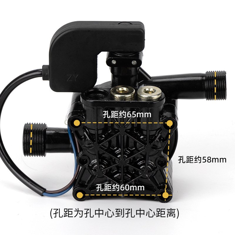家用手提机高压清洗洗车机泵头洗车器柱塞总成配件220v刷车泵配件