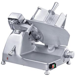商用半自动12寸刨肉机 牛羊肉冻肉削切肉片天地人切片机 SS-300