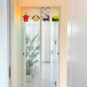 夏季 防蚊门帘025新型磁条强防蚊卧室入口门浴室免打孔