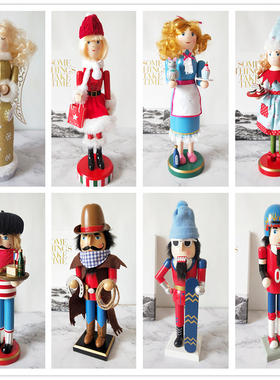 胡桃夹子家居装饰品客厅餐厅书房儿童房咖啡厅创意可爱小摆件40CM