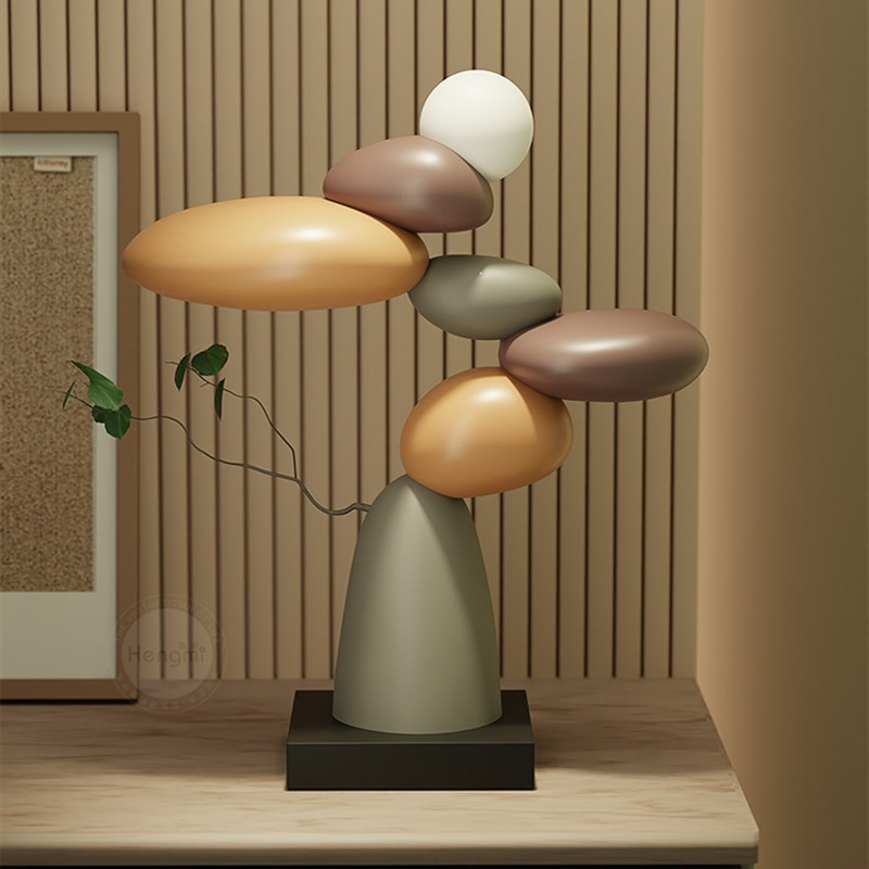 新品运转酒柜装饰品摆t件客厅电视柜玄L关桌面家居摆设乔