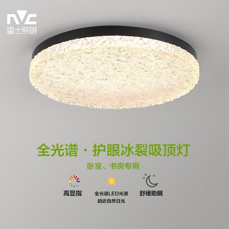 雷仕适用卧室吸顶灯意式极简轻