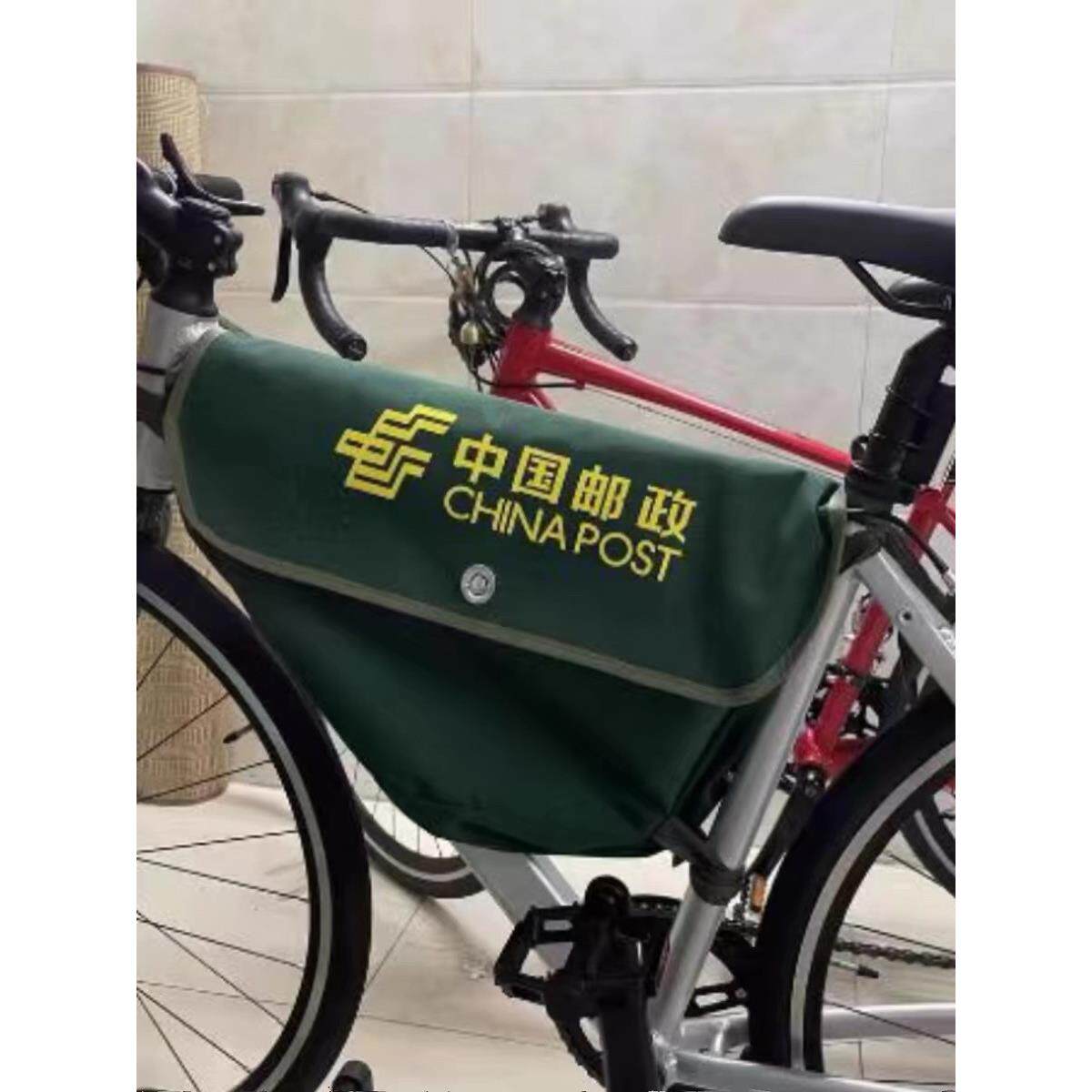 邮政三角包28大杠自行车专用包前杠包山地车骑行包赛车斜杠包挂包