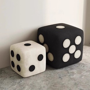 日本进口MUJIE骰子小凳子矮凳小板凳实木凳子坐凳坐墩儿童换鞋凳