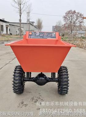 小供应型汽油菜推料车 田园地推土工具车马 EZQ7.5力汽油翻斗车