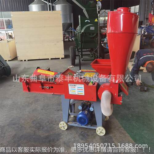 新型FMQ机铡草体揉丝牛羊切草机干湿两用铡草卧机式养殖铡草揉丝