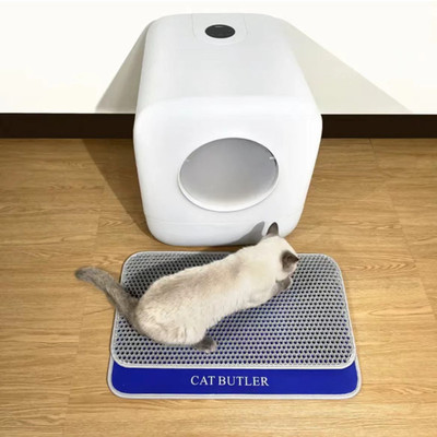 猫砂垫防外溅带出猫砂盆控砂落双层过滤集漏沙猫垫防溅厕所脚垫子