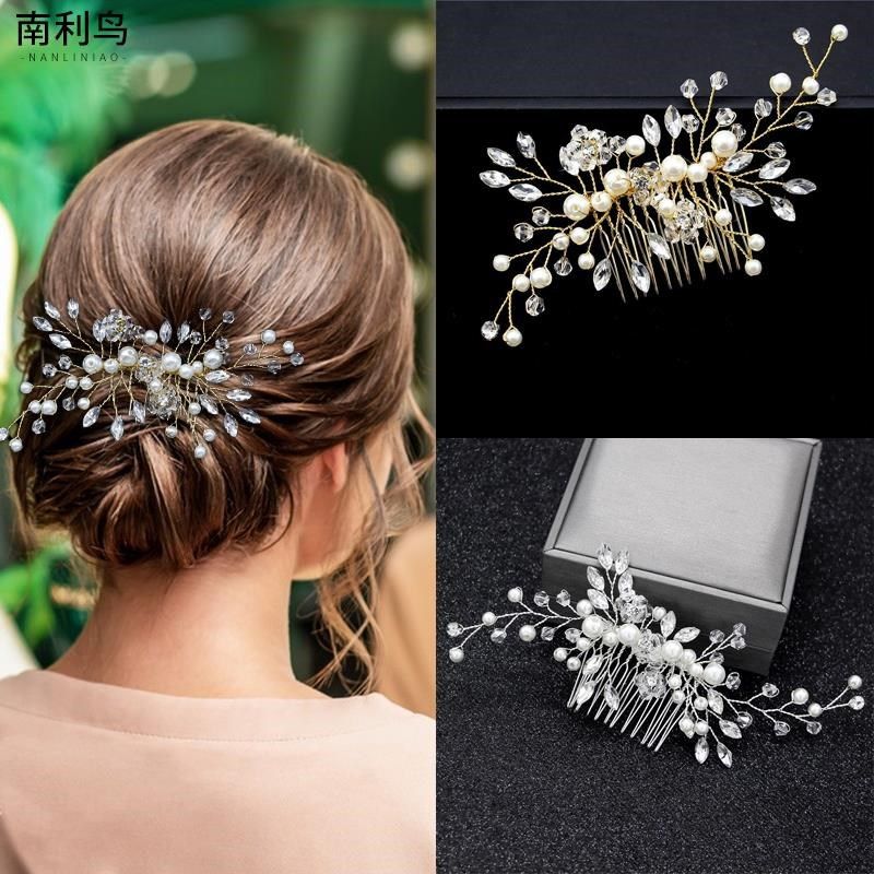 喜婆婆盘头发饰新娘手工插梳妈妈发夹水钻发梳婚宴婚纱礼服配饰品,饰品/流行首饰/时尚饰品新,发饰,淘宝优惠券,粉丝福利购,淘宝优惠卷