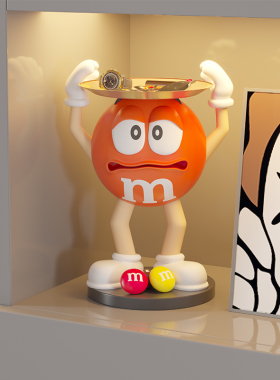 轻奢m豆子客厅桌面进门玄关入户钥匙收纳托盘装饰品搬家礼物摆件