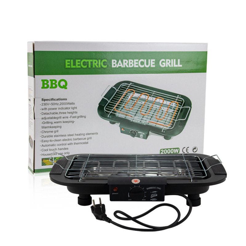 韩式多功能家用无烟电烤盘电烤炉电烧烤烤盘大火可调节BBQ 串烧机