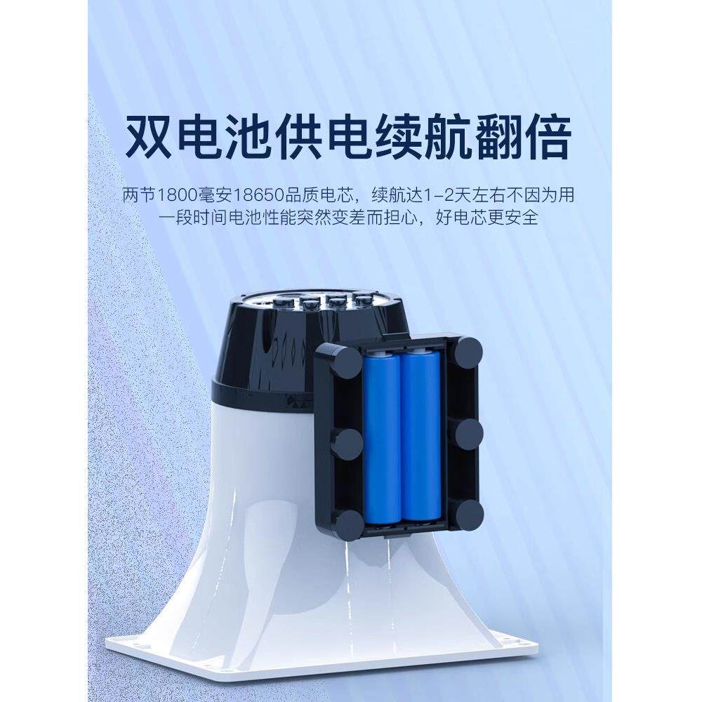 车载录音喇叭扬声器户外便携宣传摆摊充电高音车顶蓝牙喊话器扩音