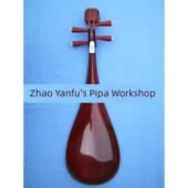 纯手工专业演奏琵琶 浑漆红木琵琶 红花梨木 厂家直销