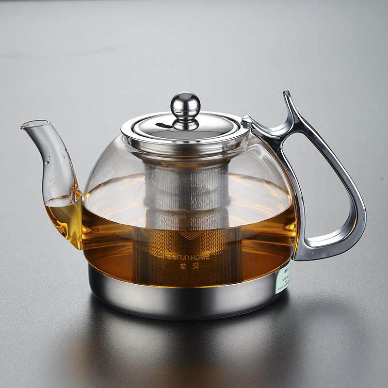 电磁炉专用烧水壶玻璃茶壶耐热玻璃煮茶器家用加厚耐高温煮茶壶