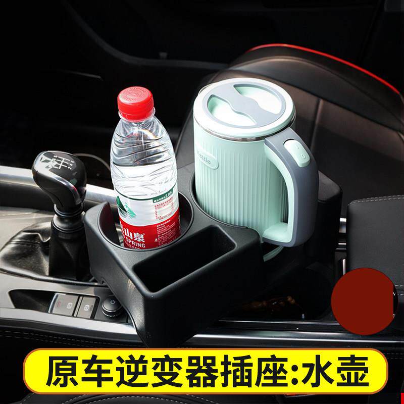 车载烧水壶220v插座用电热水壶大货车原车逆变器自带插座车用300W