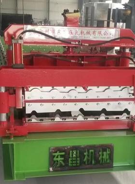 全自动设备彩钢板铝板纳米版板材双层树脂瓦800放树脂瓦设备