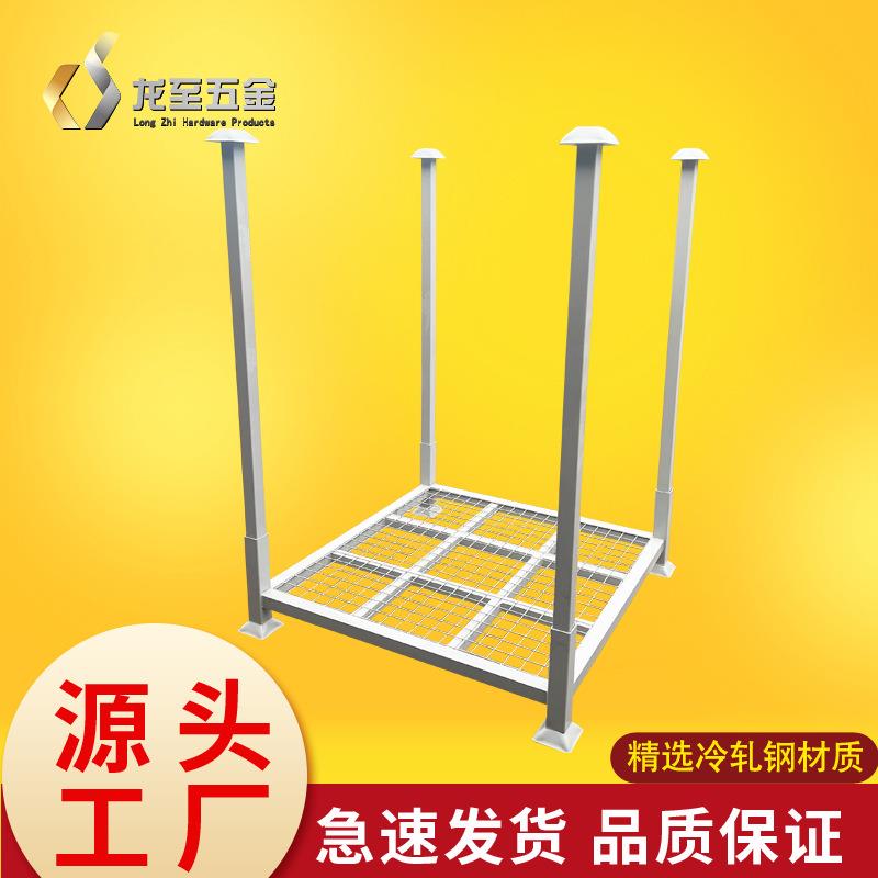 自营三层堆垛储物架布匹仓储置物架承重稳固可堆高