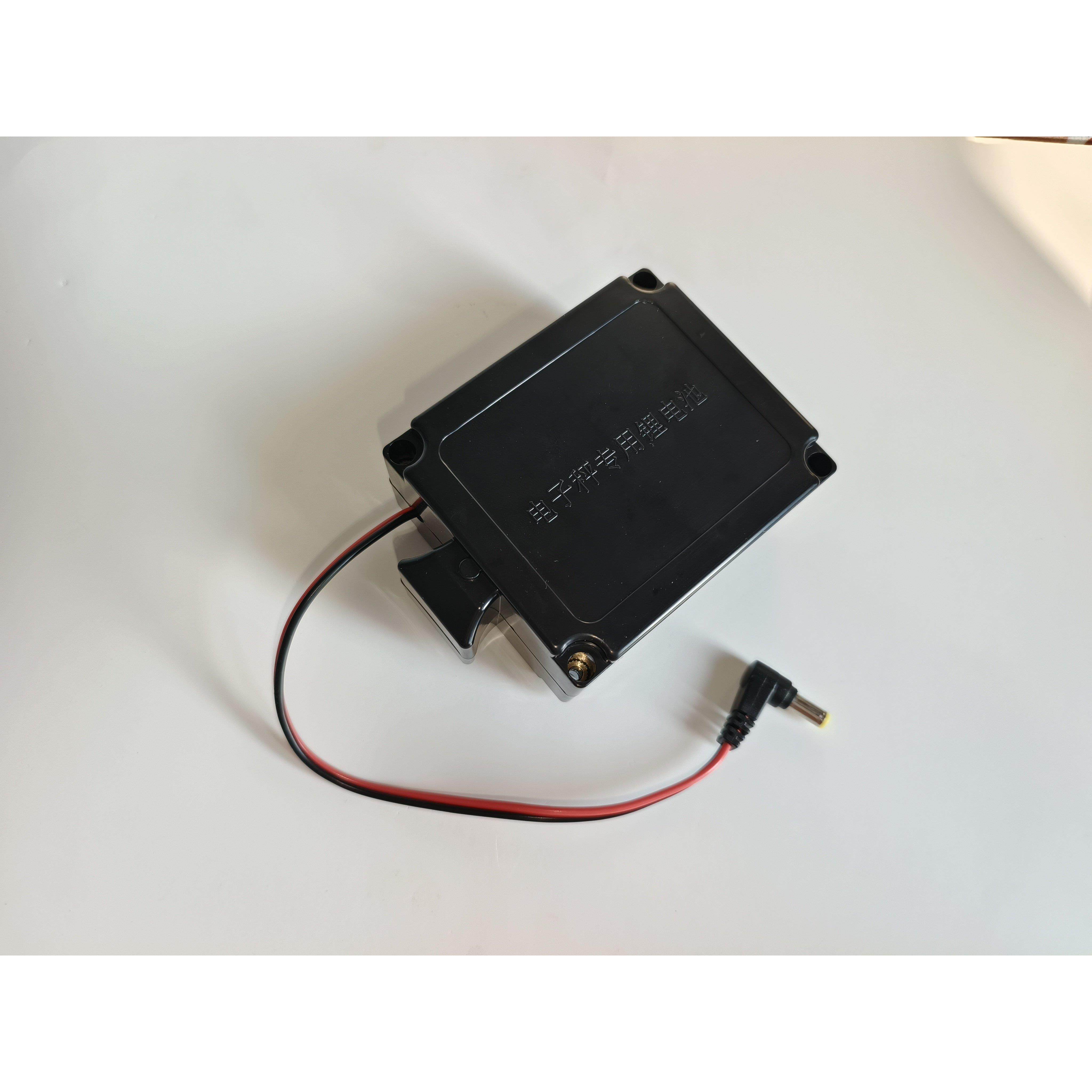 电子吊秤吊磅电池今迈沃众方形锂电池7.4VD10000MAH 通用圆孔