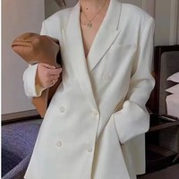 速發(fā)西裝外套女小個(gè)m子2023春秋新款設(shè)計(jì)感小眾高級感Z炸街休閑西
