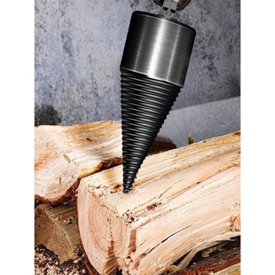 劈柴神器电锤电钻家用劈柴省力破柴工具电动分裂锥劈柴机钻头农村