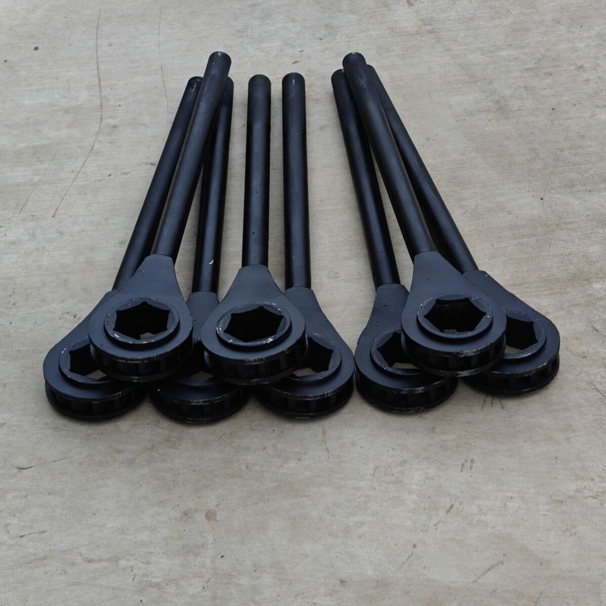 重型梅花尖尾快速四方棘轮扳手双向齿轮工具双头快板套筒板手自动