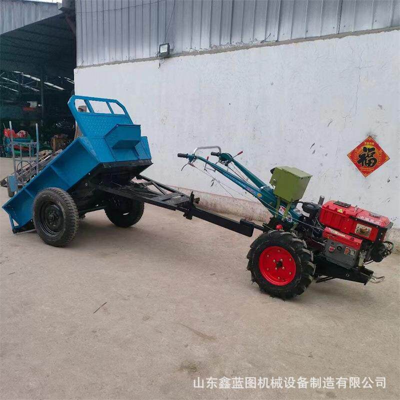 省油耐用型犁田开荒播种手扶拖拉机 小型柴油20马力电启动微耕机