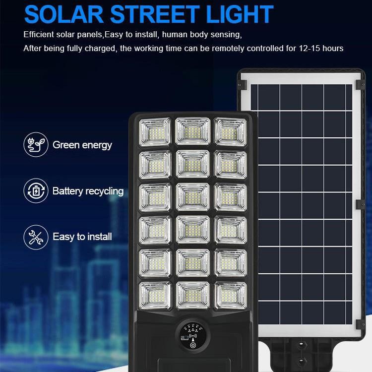 跨境太阳能路灯室外花园庭院LED照明家用自动新款户外太阳能路灯