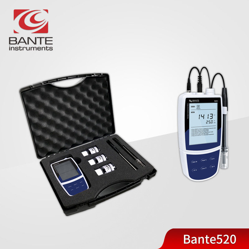 BANTE/般特Bante520便携式电导率仪户外EC测量纯水常规水污水海水
