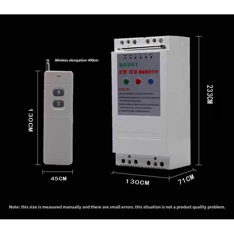 220V/380V大功率遥控水泵电机无线遥控开关单相三相电缺相保护器