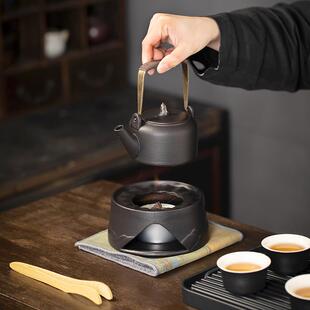 户外旅行茶具套装 提梁壶泡茶喝茶装 备烧水煮茶炉茶盘露营便携式