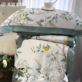高端正品 100%纯双面60支天丝夏凉被水洗空调被子薄双人夏被四件套