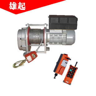 220V200kg吊广告专用钢丝绳电动葫芦可配无线商场专用电动葫芦