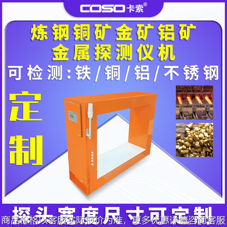 炼钢铜矿金矿铝矿热电厂电煤输送在线金属检测机仪器金属探测仪机