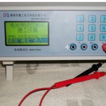 德工W606型1-6串30V多串电池组检测仪器 1-6节电池测试仪
