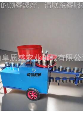 西番茄园育苗装林袋机OPY 花卉瓜莓大棚种植育苗土装草杯机